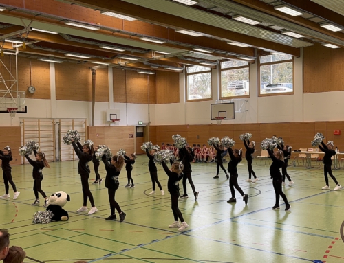 Cheerleader Ansporn und H1 Tabellenführung